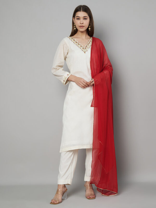 Embroidered Kurta Set