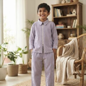Stripes Unisex Kids Co-ord Set